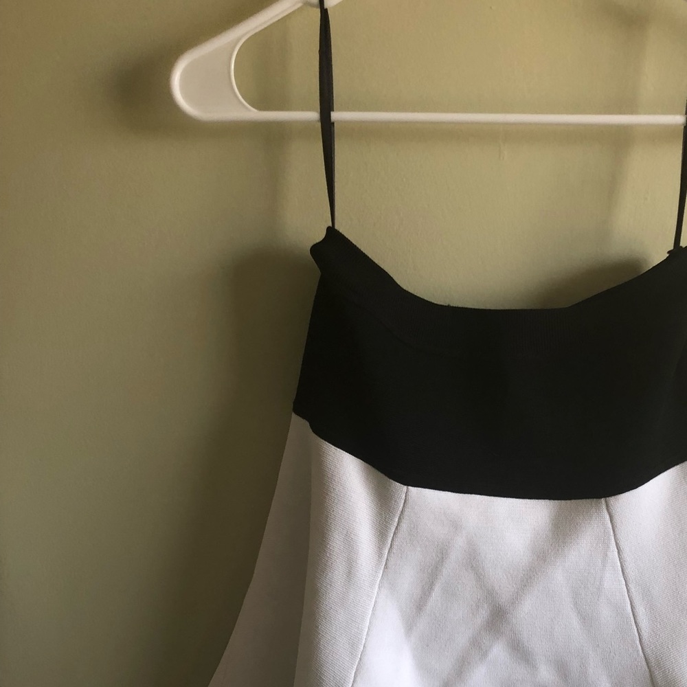 Alc Color Block Mini Skirt Size Small - image 3